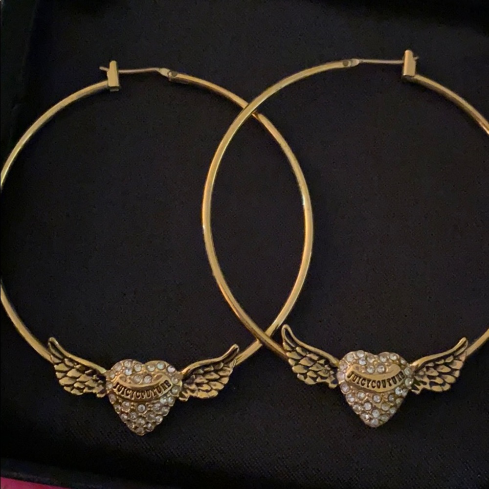 NEW Juicy Couture Gold Hoop Earrings 💖